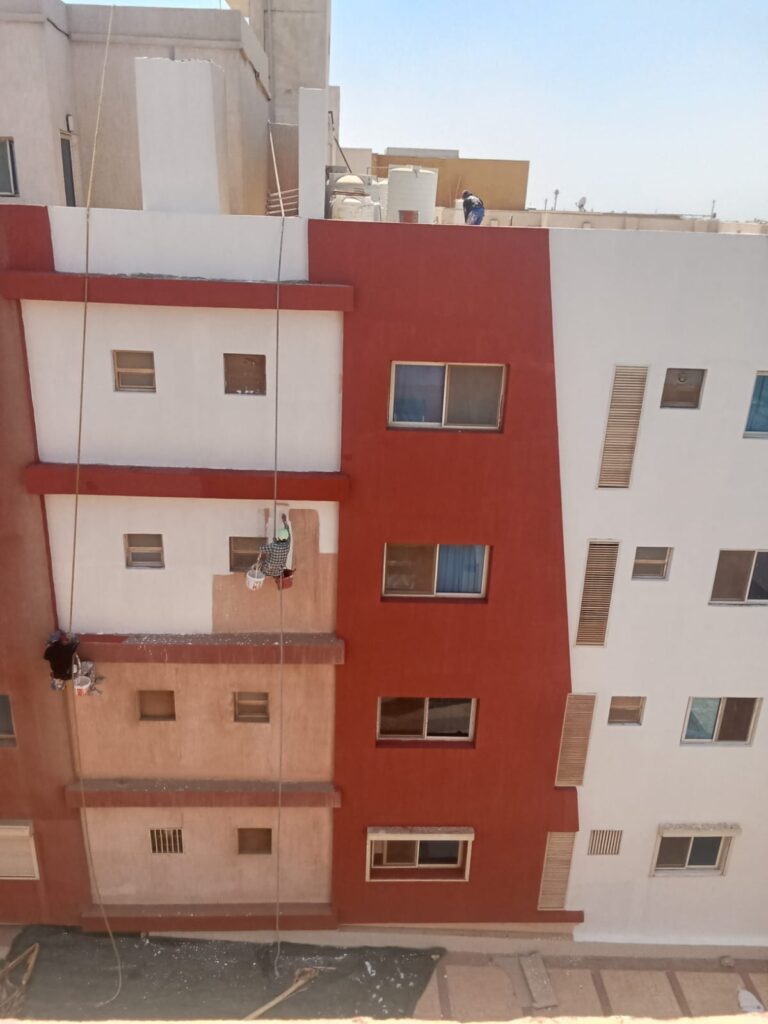 دهانات واجهات مباني في  أكتوبر والشيخ زايد والحصري وحدائق اكتوبر